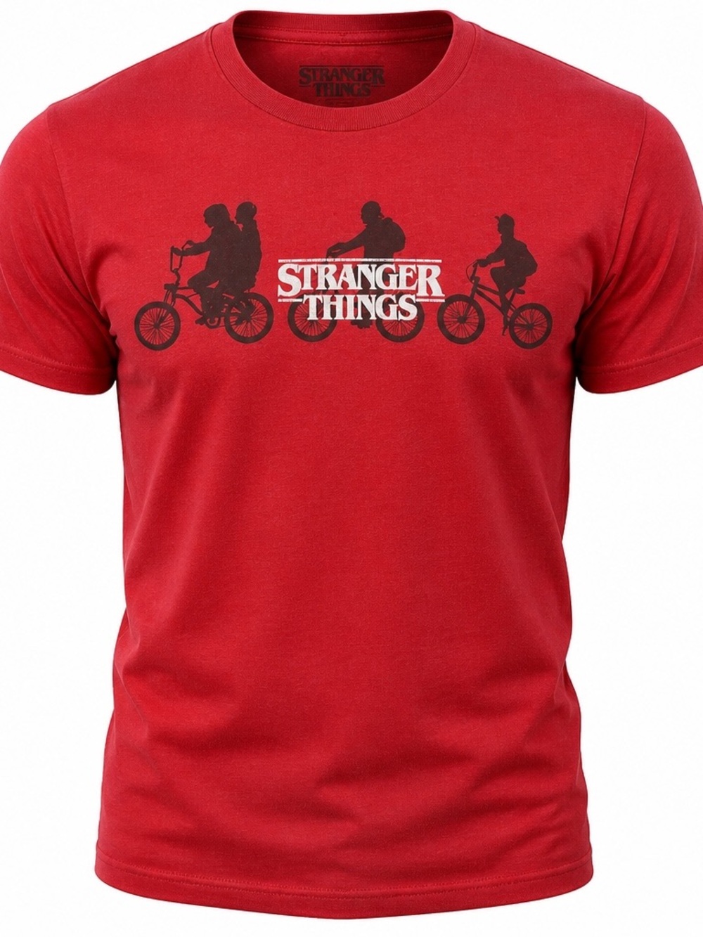 Stranger Things Red Short-Sleeve Graphic Tee